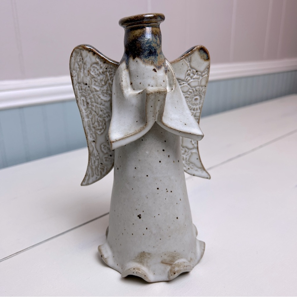 Locally made pottery Angel Farmhouse Decor